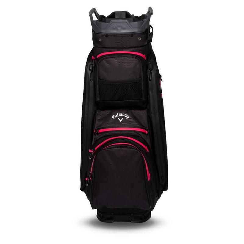 Callaway Org 14 HD Waterproof Golf Cart Bag - Black/Charcoal/Pink - main image