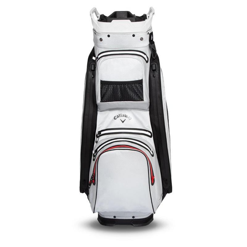 Callaway Org 14 HD Waterproof Golf Cart Bag - Black/Grey/Red - main image