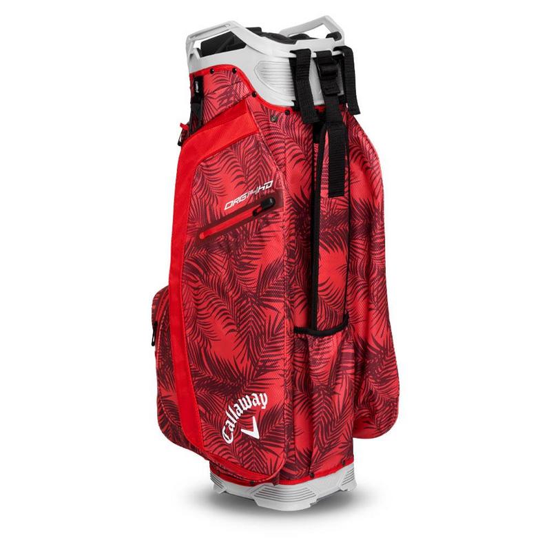 Callaway Org 14 HD Waterproof Golf Cart Bag - Red Palms - main image