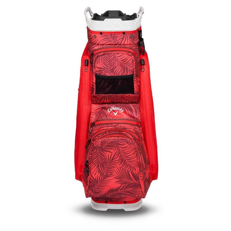 Callaway Org 14 HD Waterproof Golf Cart Bag - Red Palms - main image