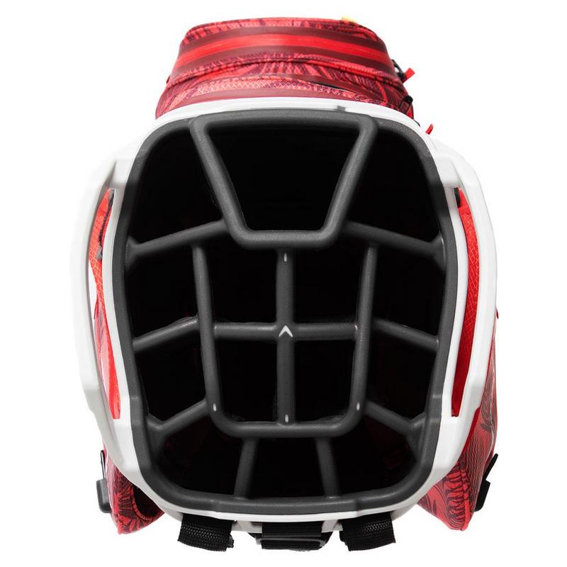 Callaway Org 14 HD Waterproof Golf Cart Bag - Red Palms - main image