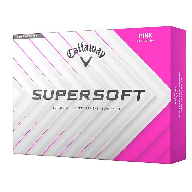 Callaway Supersoft Golf Balls - Pink - main image