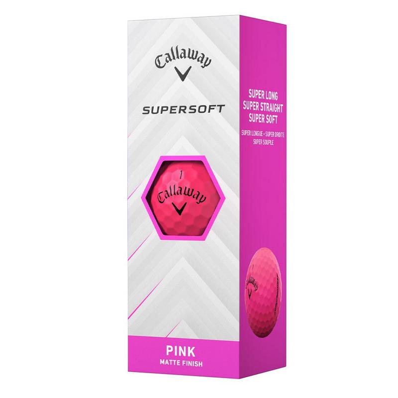 Callaway Supersoft Golf Balls - Pink - main image