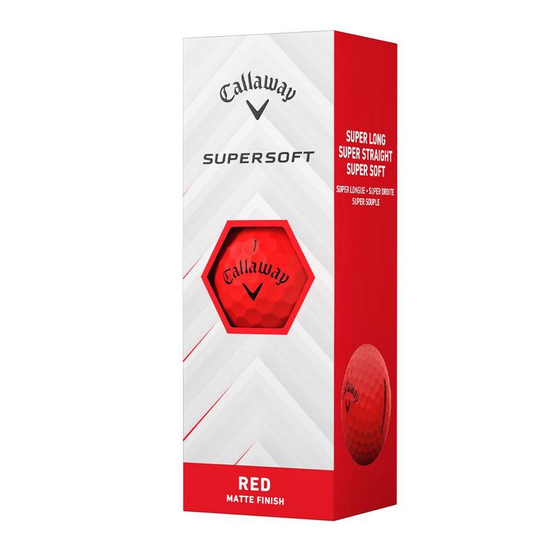 Callaway Supersoft Golf Balls - Red - main image