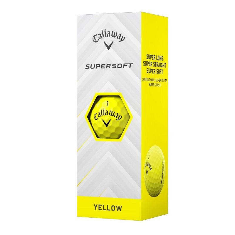 Callaway Supersoft Golf Balls - Yellow - main image