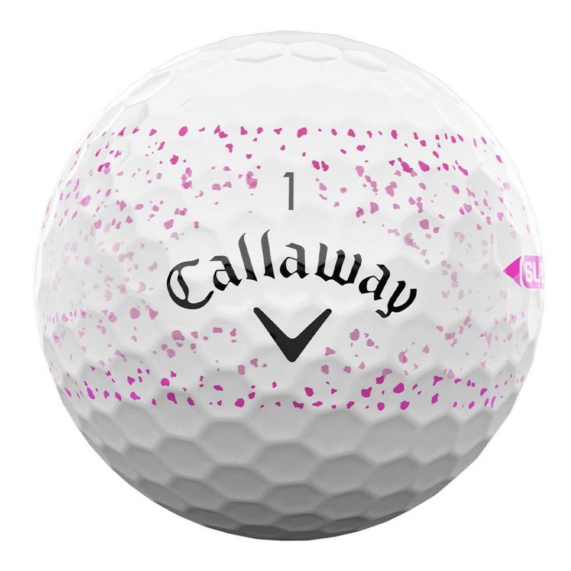 Callaway Supersoft Splatter 360 Golf Balls - Pink - main image