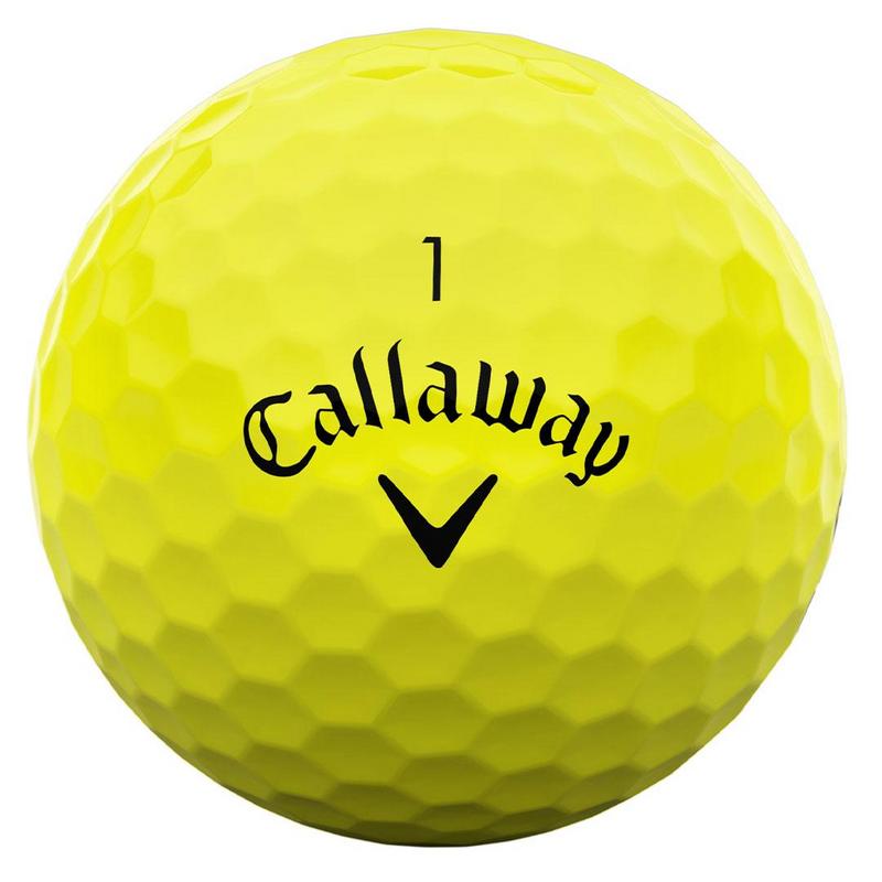 Callaway Warbird Distance+ Golf Balls - Yellow - main image