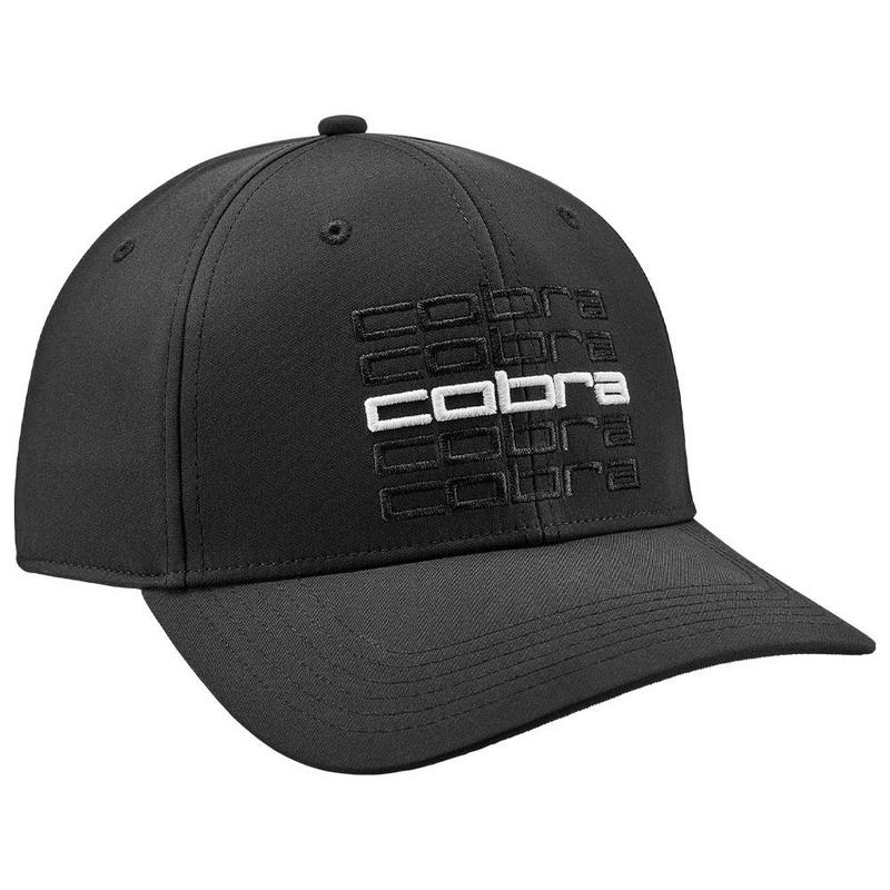 Cobra Repeat Golf Cap - Black - main image