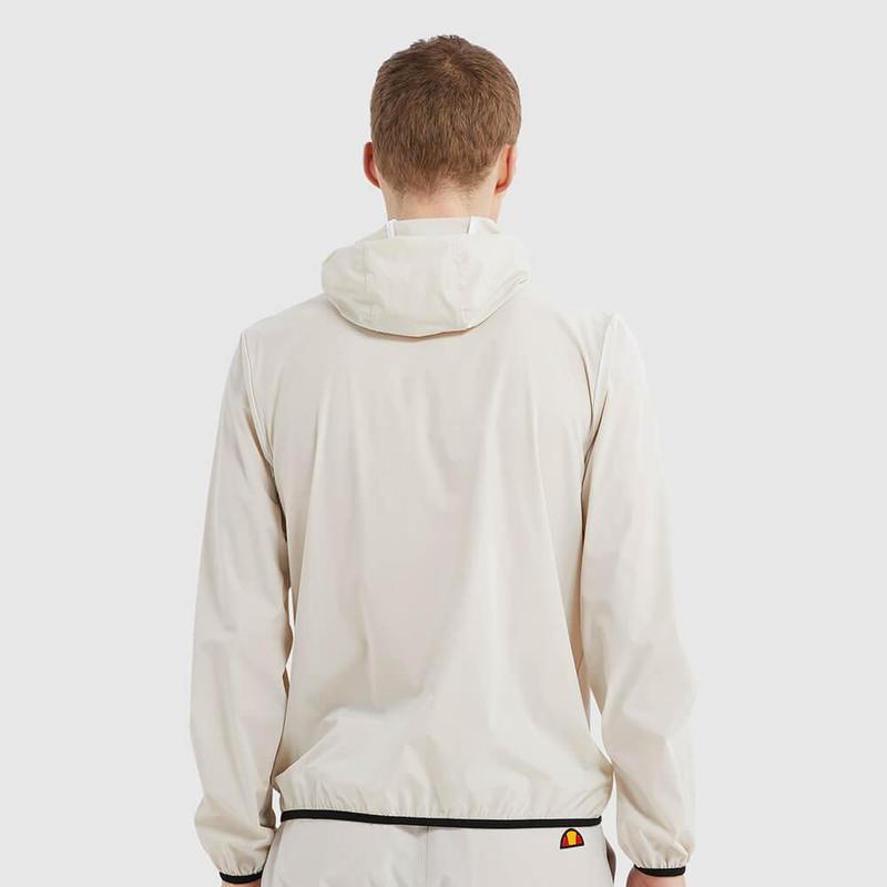 Ellesse Losali Hooded Full Zip Golf Jacket - Stone - main image