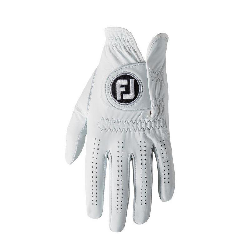 Photos - Golf FootJoy FootJoy Pure Touch Leather  Glove - White