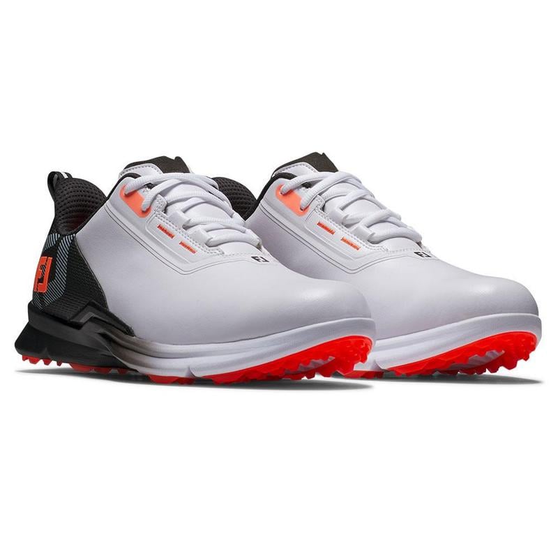 FootJoy Fuel Golf Shoes - White/Black/Red - main image