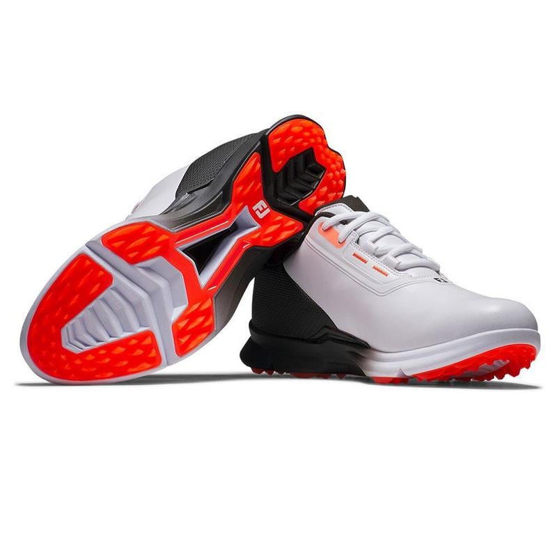 FootJoy Fuel Golf Shoes - White/Black/Red - main image