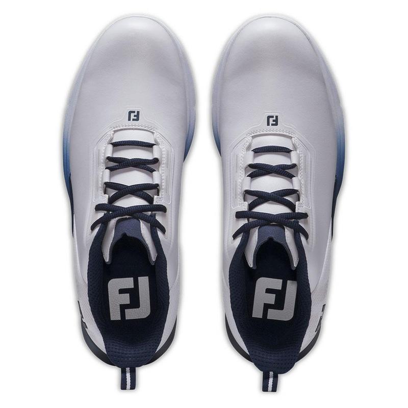 FootJoy Fuel Golf Shoes - White/Navy/Blue - main image