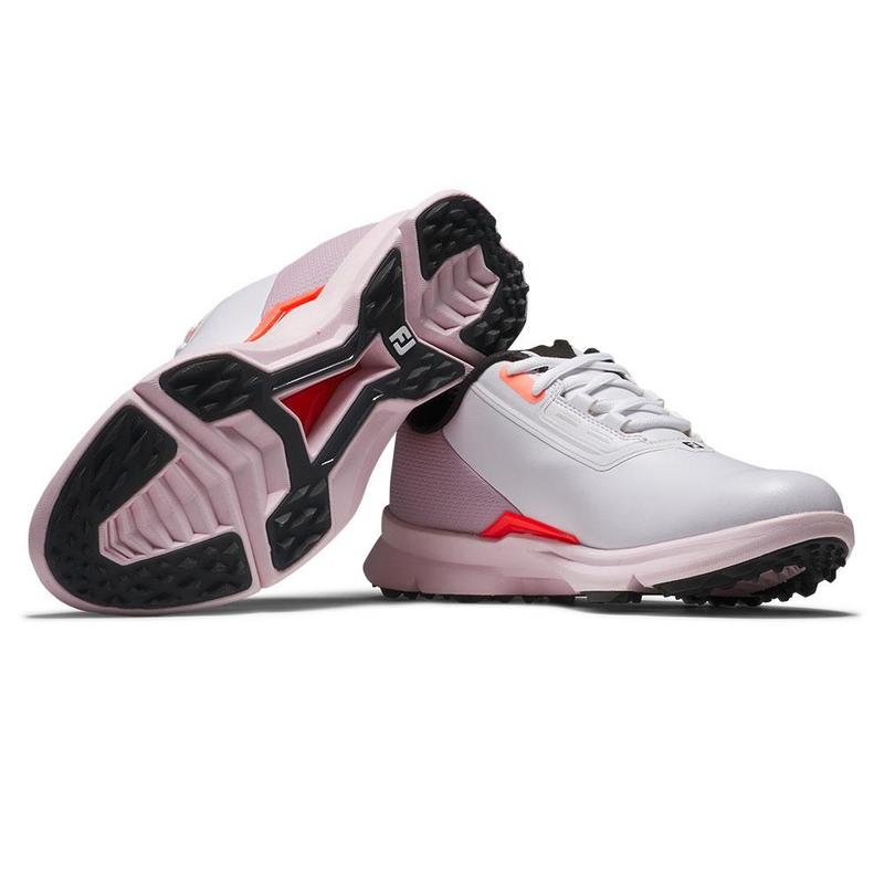 FootJoy Fuel Ladies Golf Shoes - White/Pink/Coral - main image