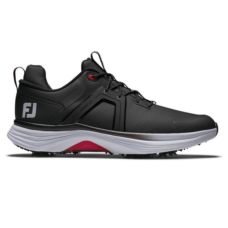 FootJoy Hyperflex Golf Shoes - Black/White/Red - main image