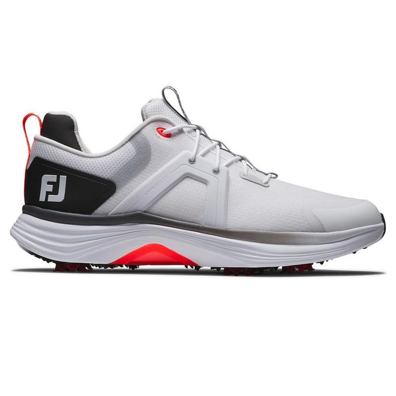 FootJoy Hyperflex Golf Shoes - White/Black/Red - main image