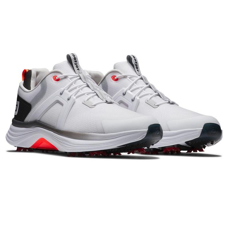 FootJoy Hyperflex Golf Shoes - White/Black/Red - main image