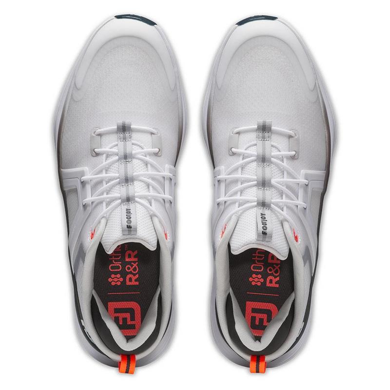 FootJoy Hyperflex Golf Shoes - White/Black/Red - main image