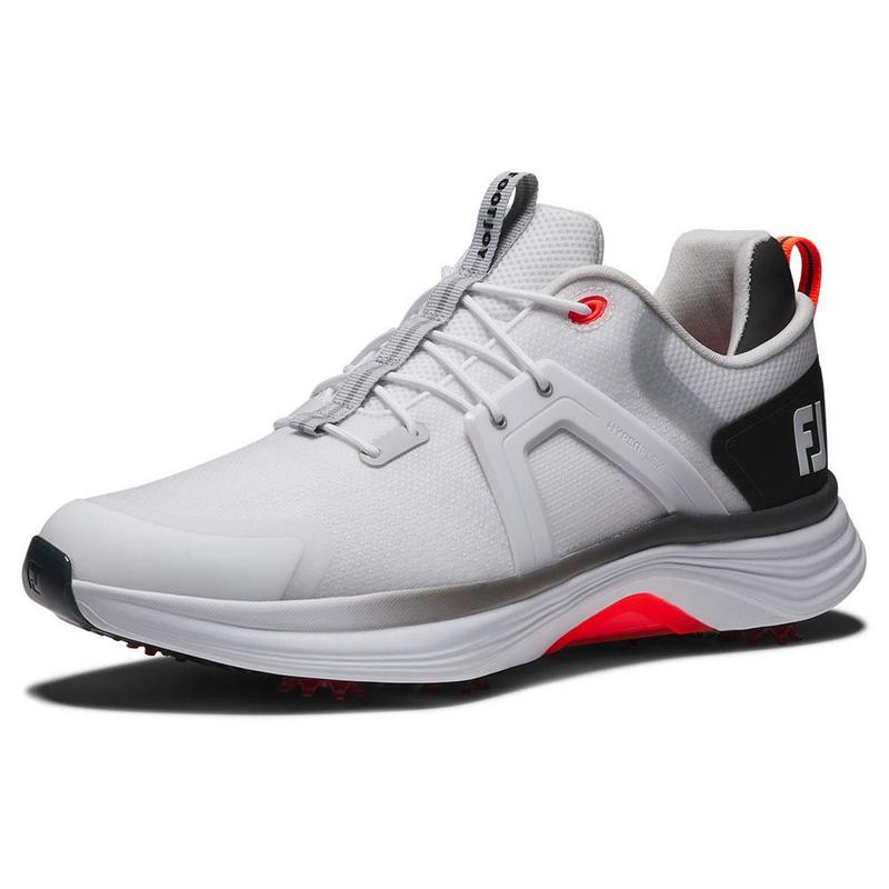 FootJoy Hyperflex Golf Shoes - White/Black/Red - main image