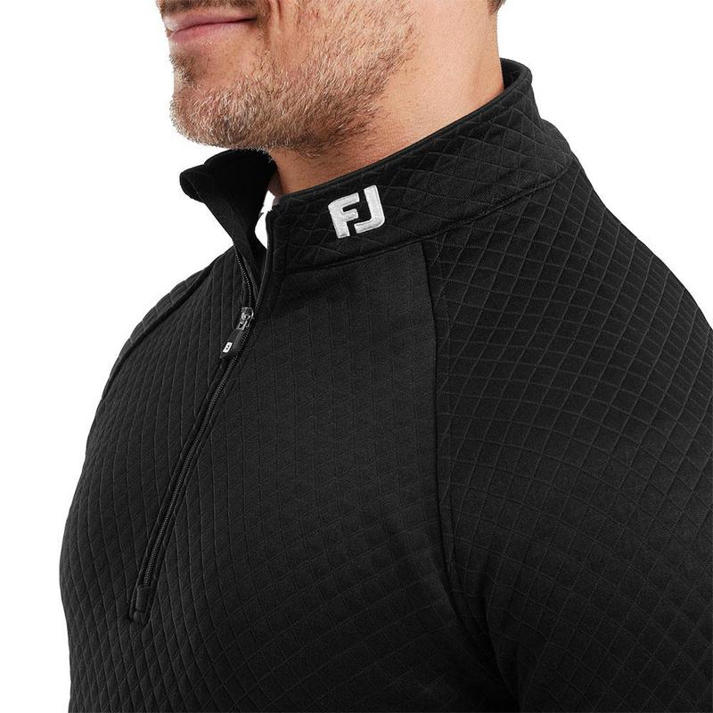 FootJoy Jacquard Thermal Golf Chill-Out - Black - main image