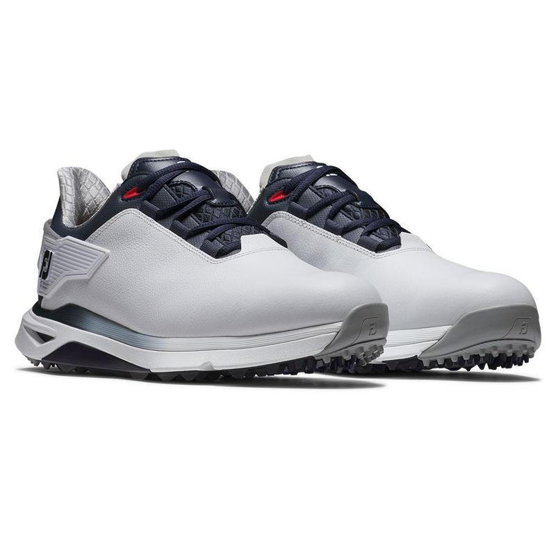 FootJoy Pro SLX Golf Shoes - White/Navy/Red - main image