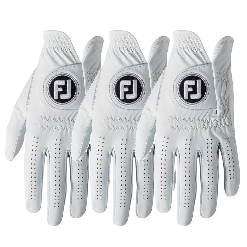 FootJoy Pure Touch Leather Golf Glove - White - Multi-Buy Offer - main image