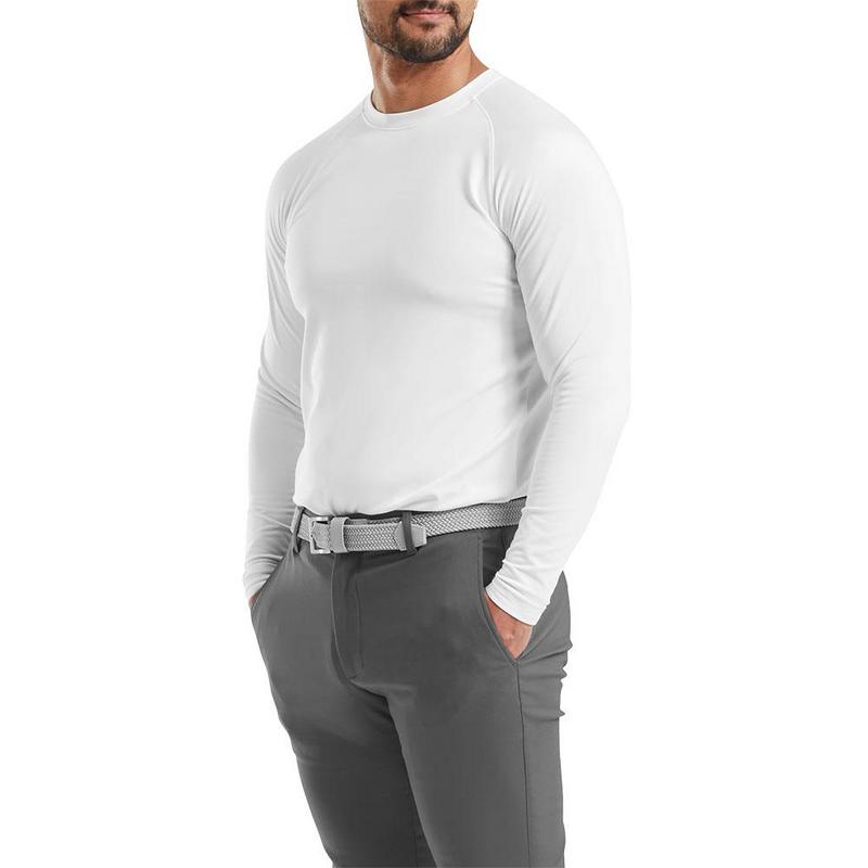 FootJoy ThermoSeries Fleece Golf Base Layer - White - main image