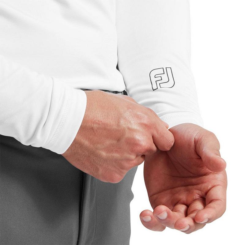 FootJoy ThermoSeries Fleece Golf Base Layer - White - main image