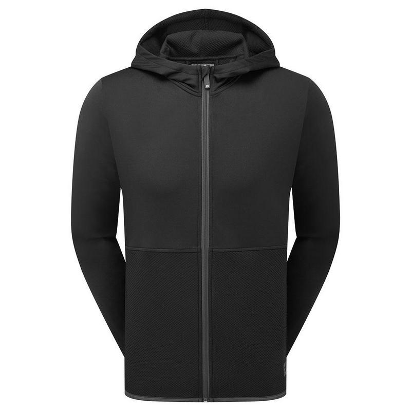 FootJoy ThermoSeries Full-Zip Golf Hoodie - Black - main image