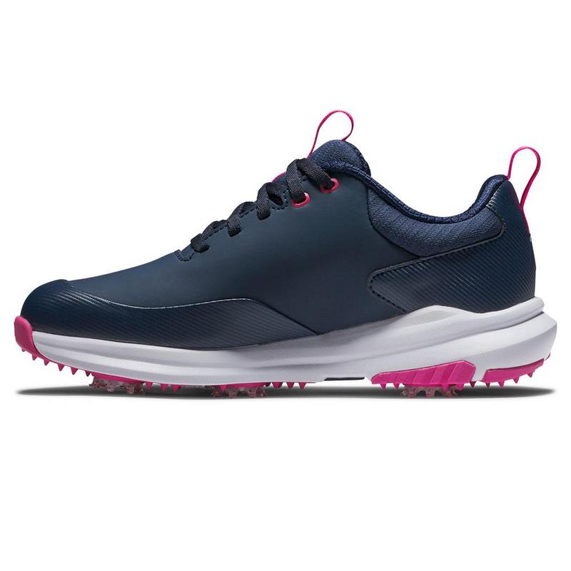 FootJoy Tour Rival Ladies Golf Shoes - Navy/White/Pink - main image