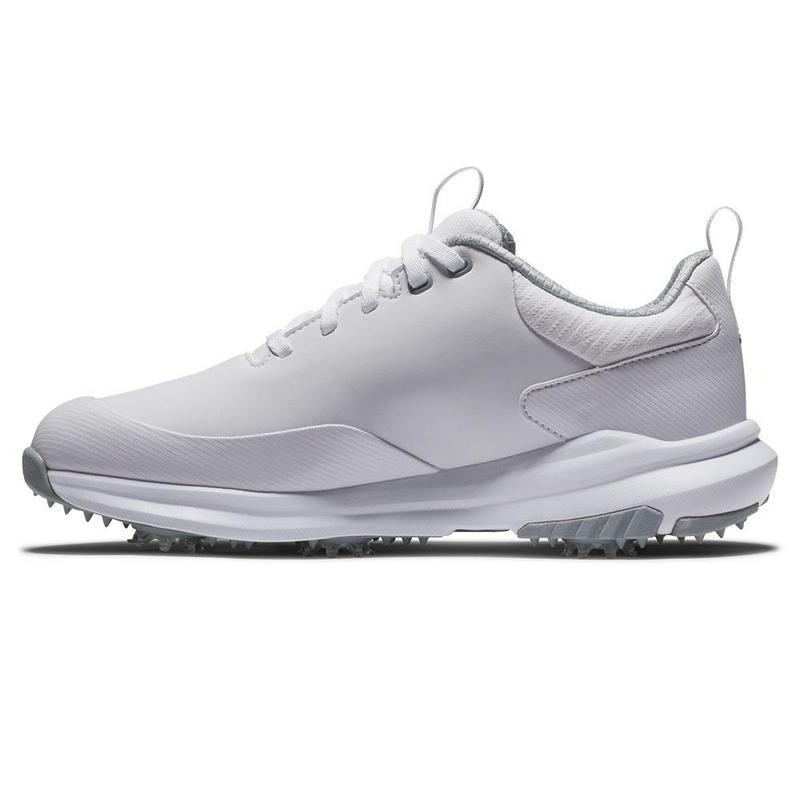 FootJoy Tour Rival Ladies Golf Shoes - White/White/Grey - main image