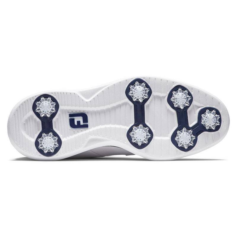 FootJoy Traditions Golf Shoe - White/White/Navy - main image