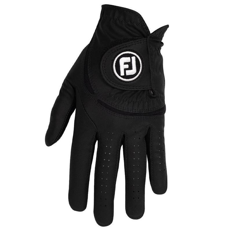 FootJoy 2024 WeatherSof Womens Black Golf Glove - main image