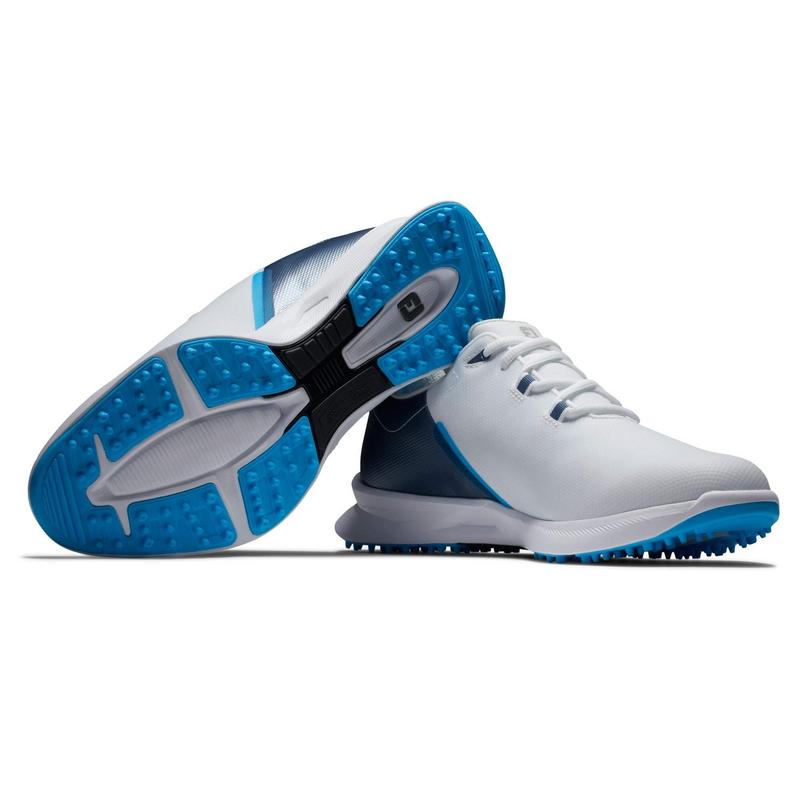 FootJoy Fuel Sport Golf Shoes - White/Navy/Blue - main image