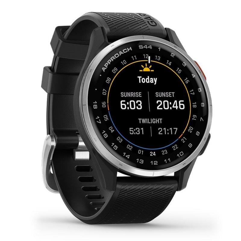 Garmin Approach S44 GPS Golf Watch - Black - main image