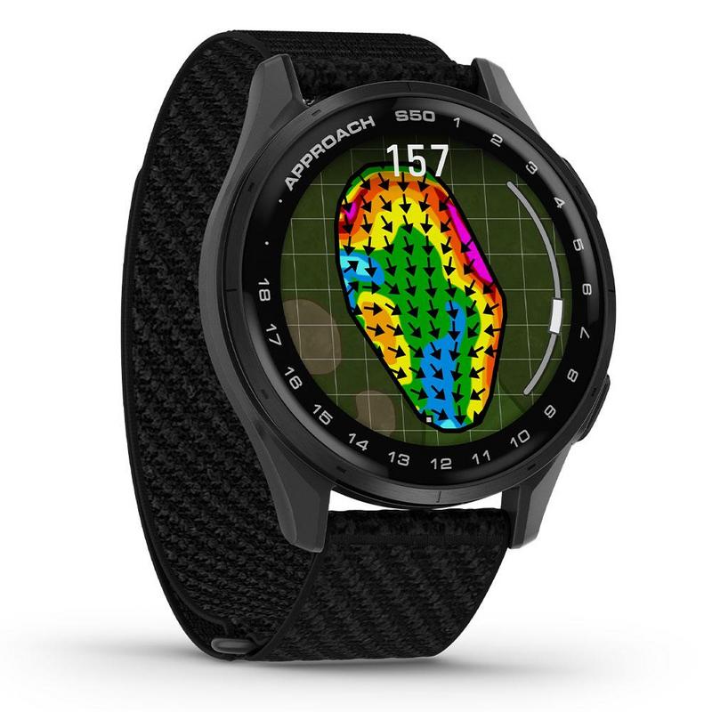 Garmin Approach S50 GPS Golf Watch - Black - main image