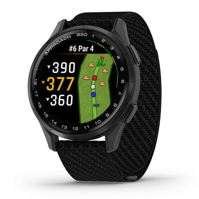 Garmin Approach S50 GPS Golf Watch - Black - main image