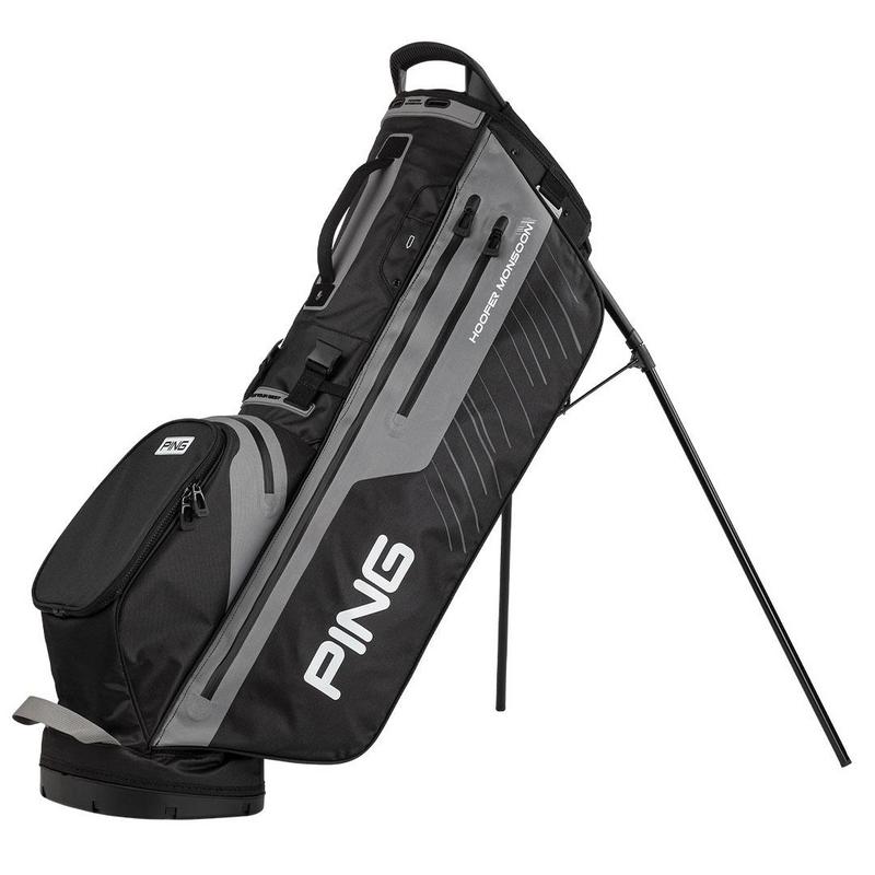 Ping Hoofer Monsoon 231 Waterproof Golf Stand Bag - Black/Iron Grey