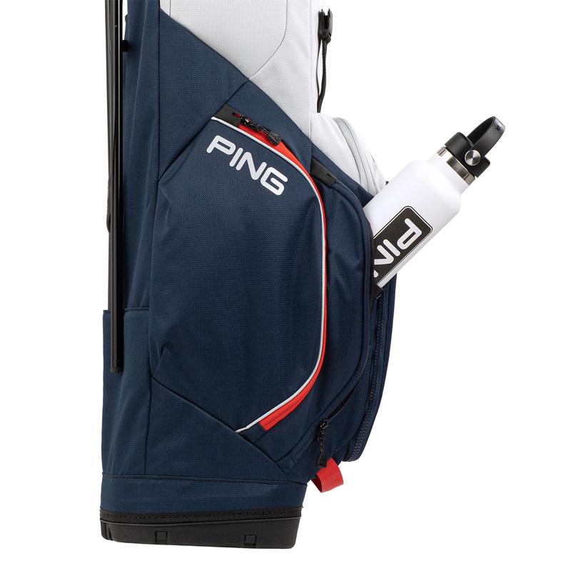 Ping Hooferlite 231 Golf Stand Bag - Navy/Platinum/Red - main image