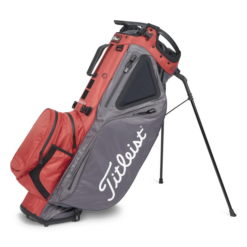 Titleist Hybrid 14 StaDry Golf Stand Bag - Dark Red/Graphite - main image