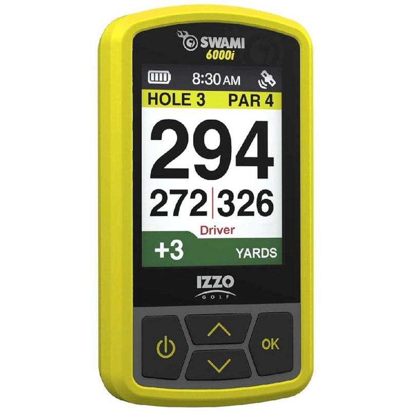 Izzo Swami 6000i Golf GPS - Yellow - main image