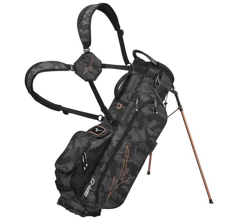 Mizuno BR-D3 Golf Stand Bag - Black Camo/Copper - main image