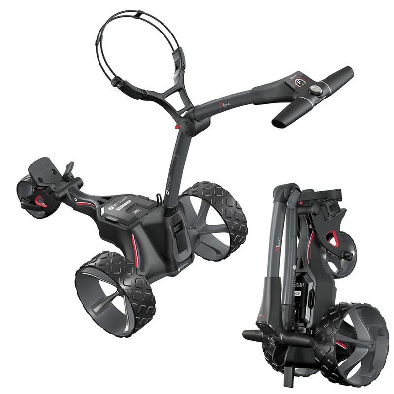 Motocaddy M1 DHC Graphite Electric Golf Trolley 2024 - Ultra Lithium - main image