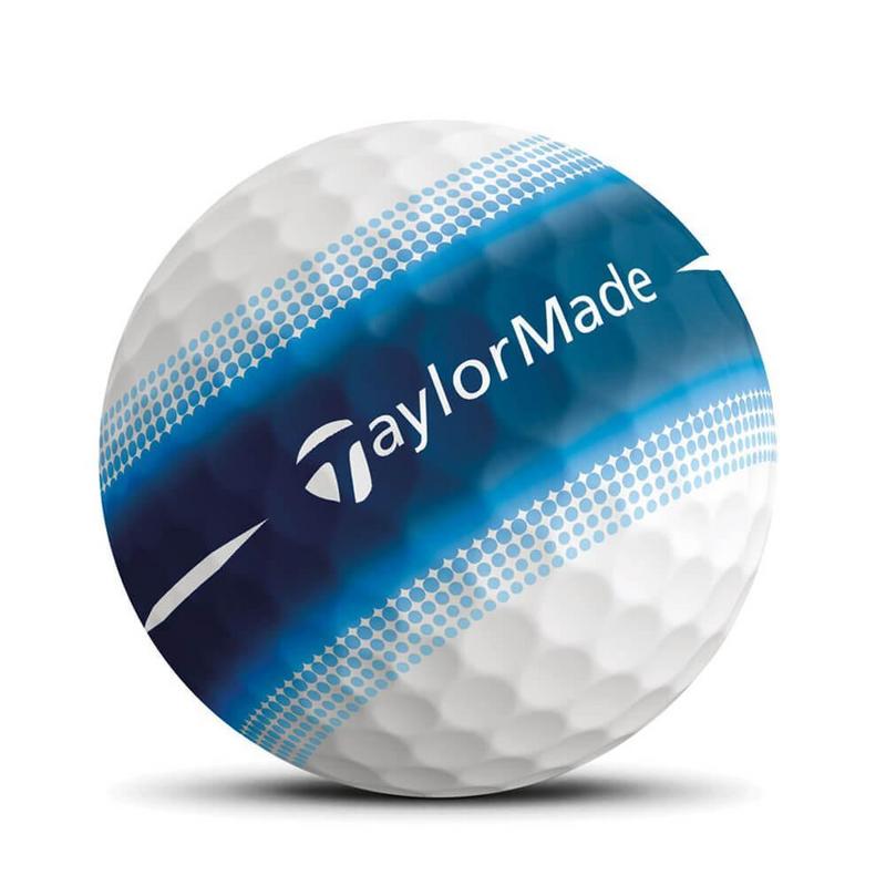 TaylorMade Tour Response Stripe Golf Balls - White/Multi (4 FOR 3) - main image