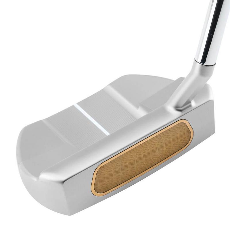 Odyssey Ai-ONE Milled Silver Three T Slant Golf Putter - main image