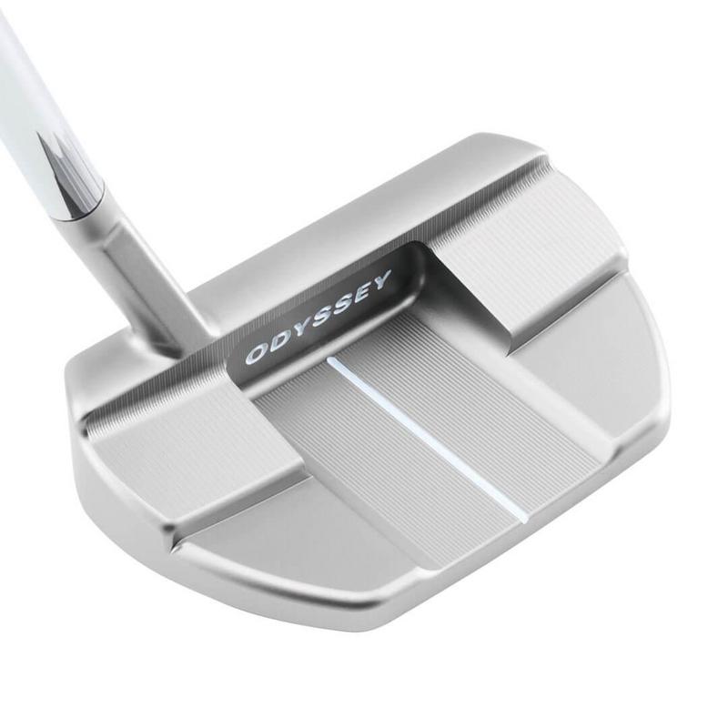 Odyssey Ai-ONE Milled Silver Three T Slant Golf Putter - main image