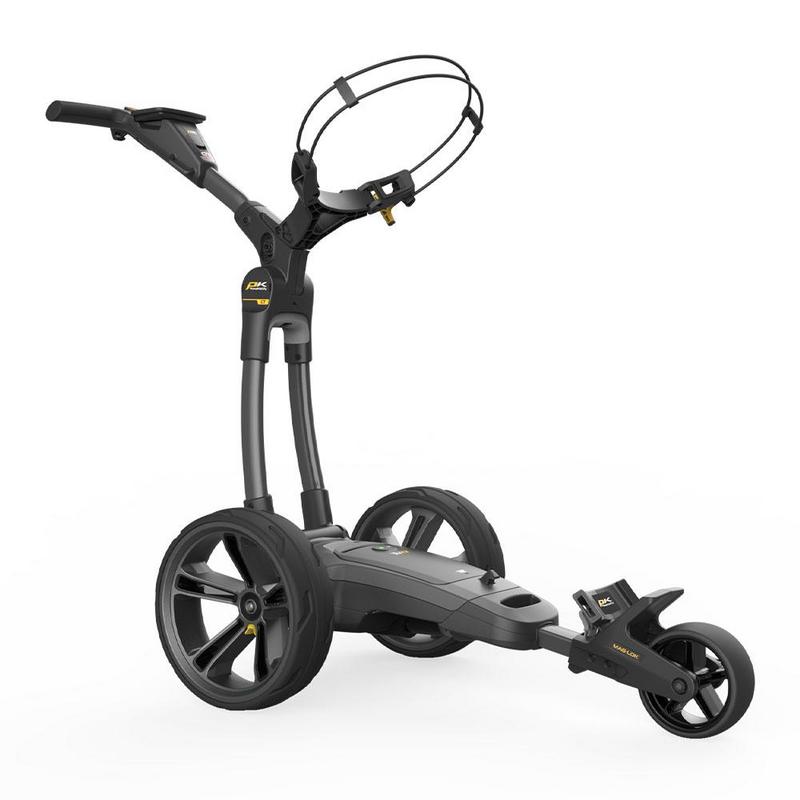 PowaKaddy CT8 GPS EBS Gun Metal Electric Golf Trolley - 18 Hole Lithium - main image