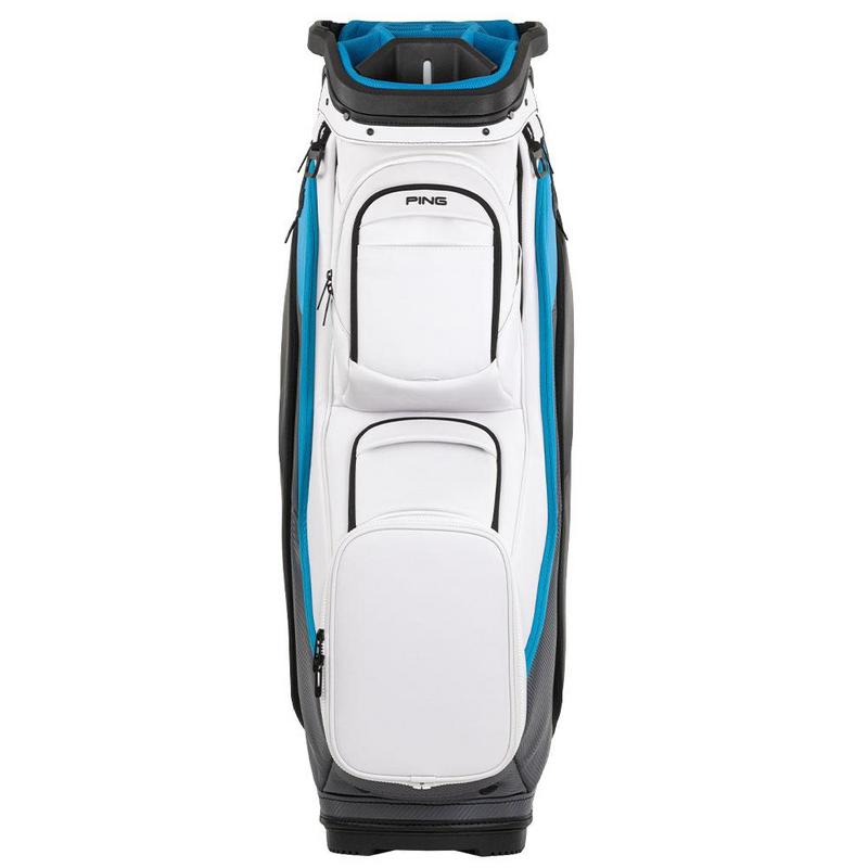 Ping DLX 224 Golf Cart Bag - White/Dark Grey/Blue - main image