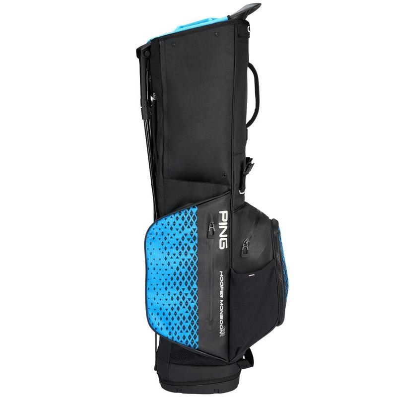 Ping Hoofer Monsoon 231 Waterproof Golf Stand Bag - Black/Blue - main image