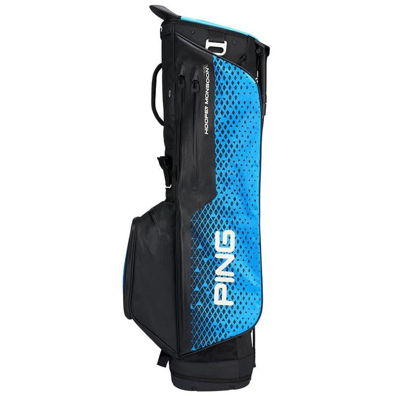 Ping Hoofer Monsoon 231 Waterproof Golf Stand Bag - Black/Blue - main image